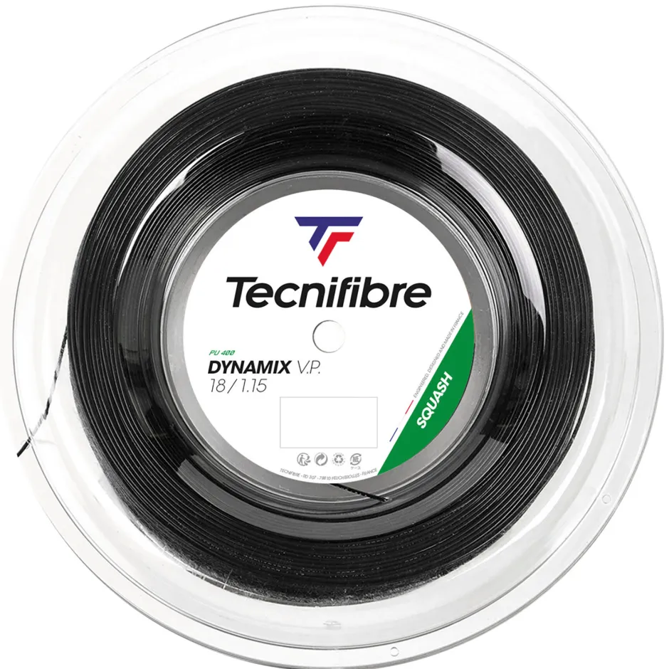Tecnifibre BOBINE DYNAMIX VP NOIR> Cordages De Squash
