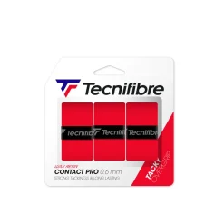 Tecnifibre CONTACT PRO ROUGE (boîte de 12 packs)> Surgrips