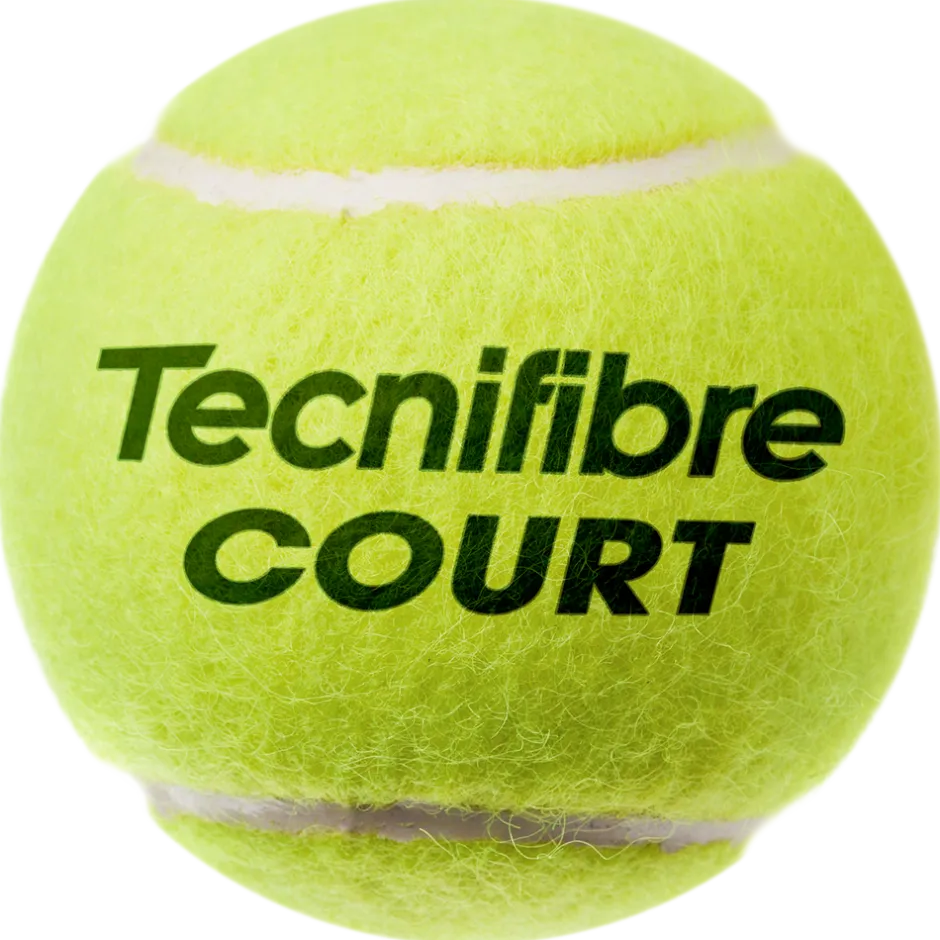 Tecnifibre COURT : 1 TUBE DE 4 BALLES DE TENNIS> Performance Pression