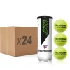 Tecnifibre PADEL TEAM : CARTON DE 24 TUBES DE 3 BALLES DE PADEL> Balles De Padel