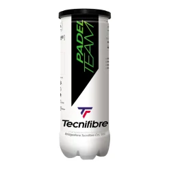Tecnifibre PADEL TEAM : CARTON DE 24 TUBES DE 3 BALLES DE PADEL> Balles De Padel