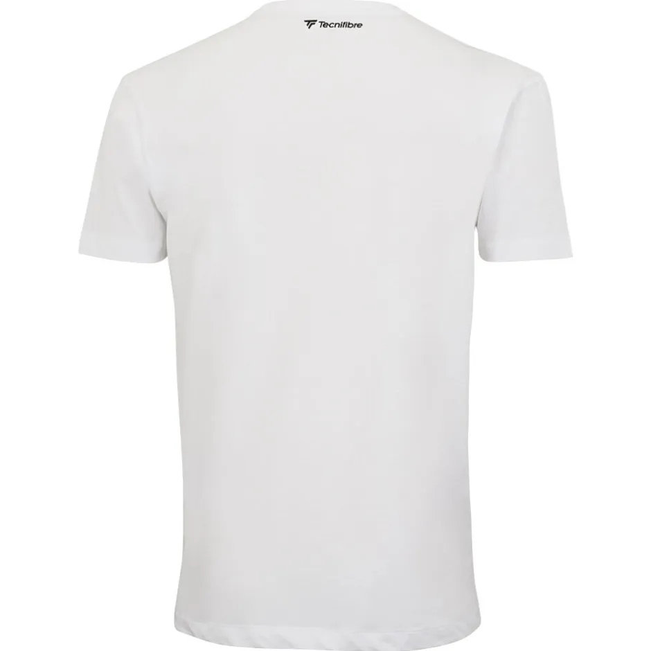 Tecnifibre PADEL TEE WHITE>Homme T-Shirts & Polos|Textile Padel