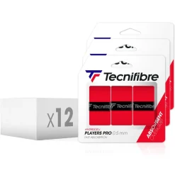 Tecnifibre PLAYERS PRO RED (boîte de 12 packs)> Surgrips