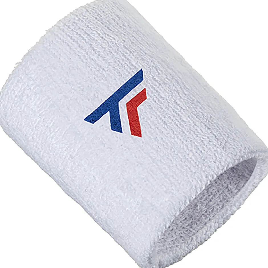 Tecnifibre POIGNET XL BLANC> Poignets / Bandeaux