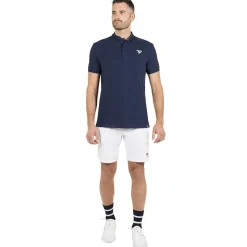 Tecnifibre POLO PIQUÉ MARINE>Homme T-Shirts & Polos