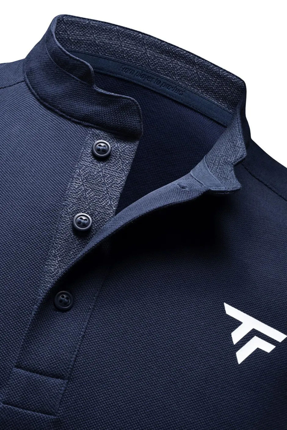 Tecnifibre POLO PIQUÉ MARINE>Homme T-Shirts & Polos