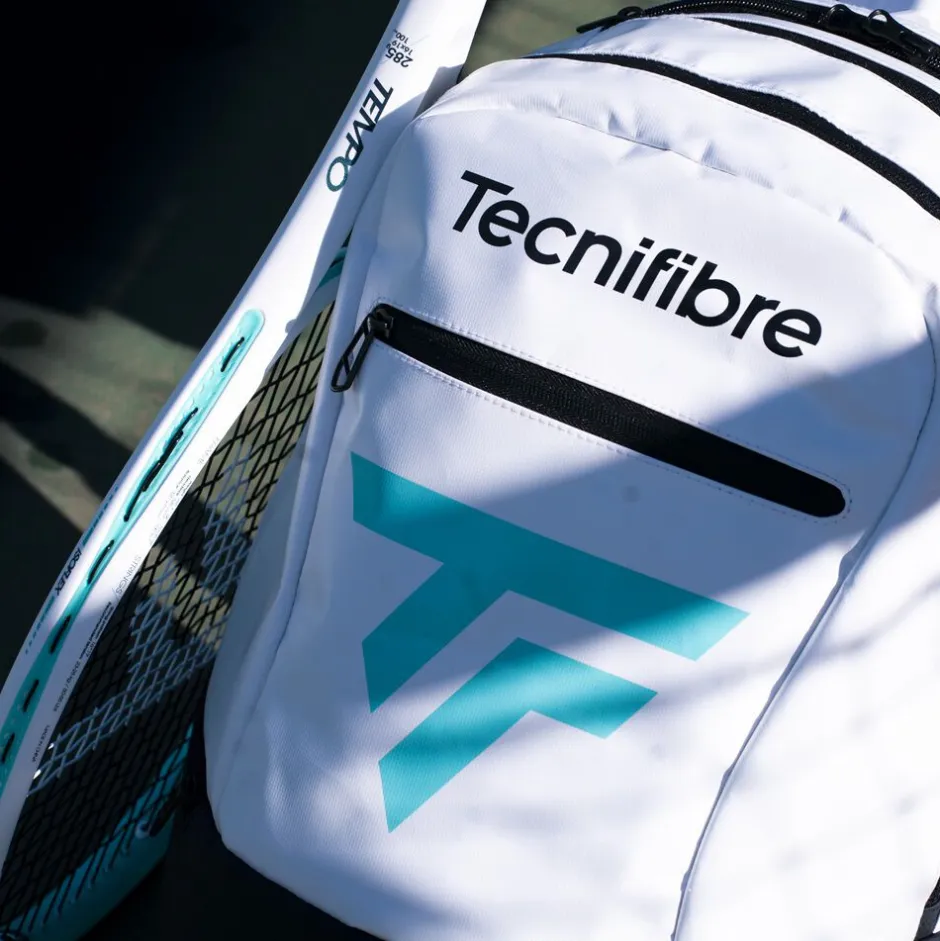 Tecnifibre Sac à dos TOUR ENDURANCE BACKPACK WHITE-BLUE> Sacs De Squash|Sacs De Tennis