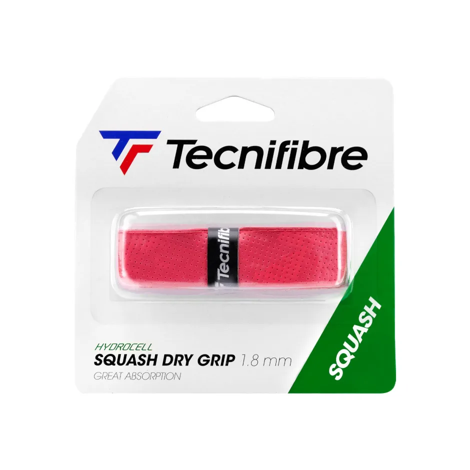 Tecnifibre SQUASH DRY GRIP COULEURS ASSORTIES BOITE DE 12> Grips