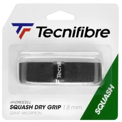 Tecnifibre SQUASH DRY GRIP NOIR BOITE DE 12> Grips