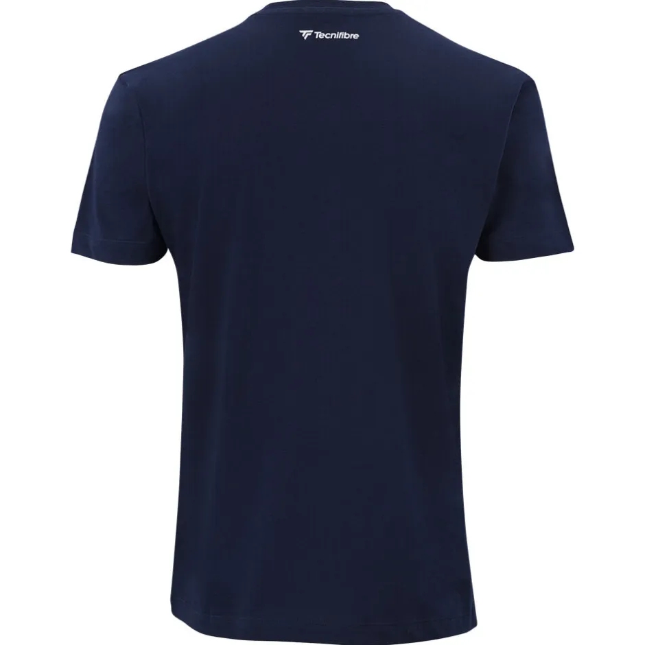 Tecnifibre TEAM COTTON TEE MARINE JUNIOR> T-Shirts & Polos
