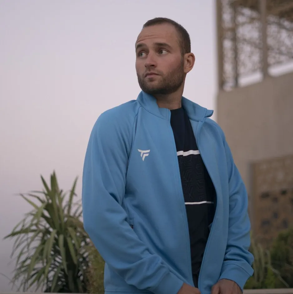 Tecnifibre TEAM JACKET AZUR>Homme Sweats & Vestes