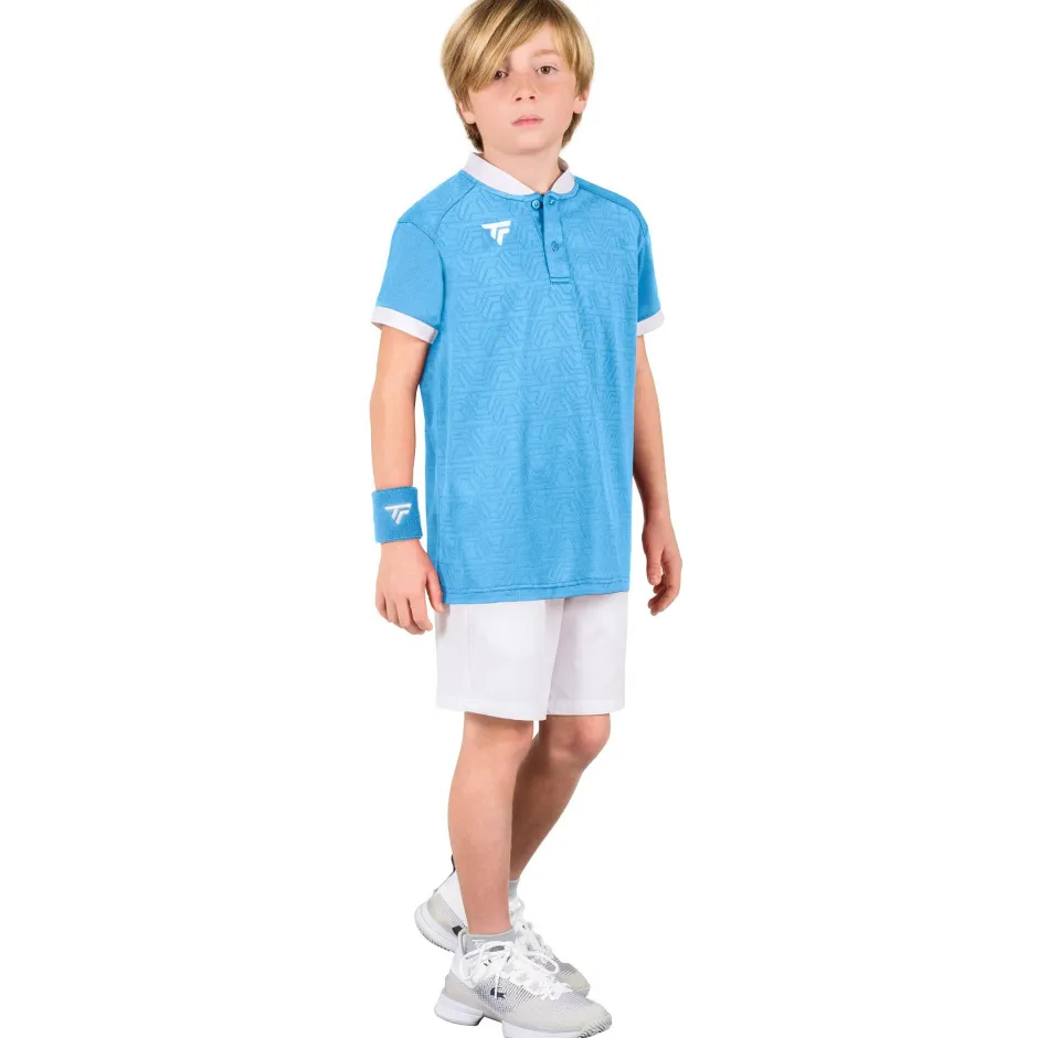 Tecnifibre TEAM POLO AZUR JUNIOR> T-Shirts & Polos