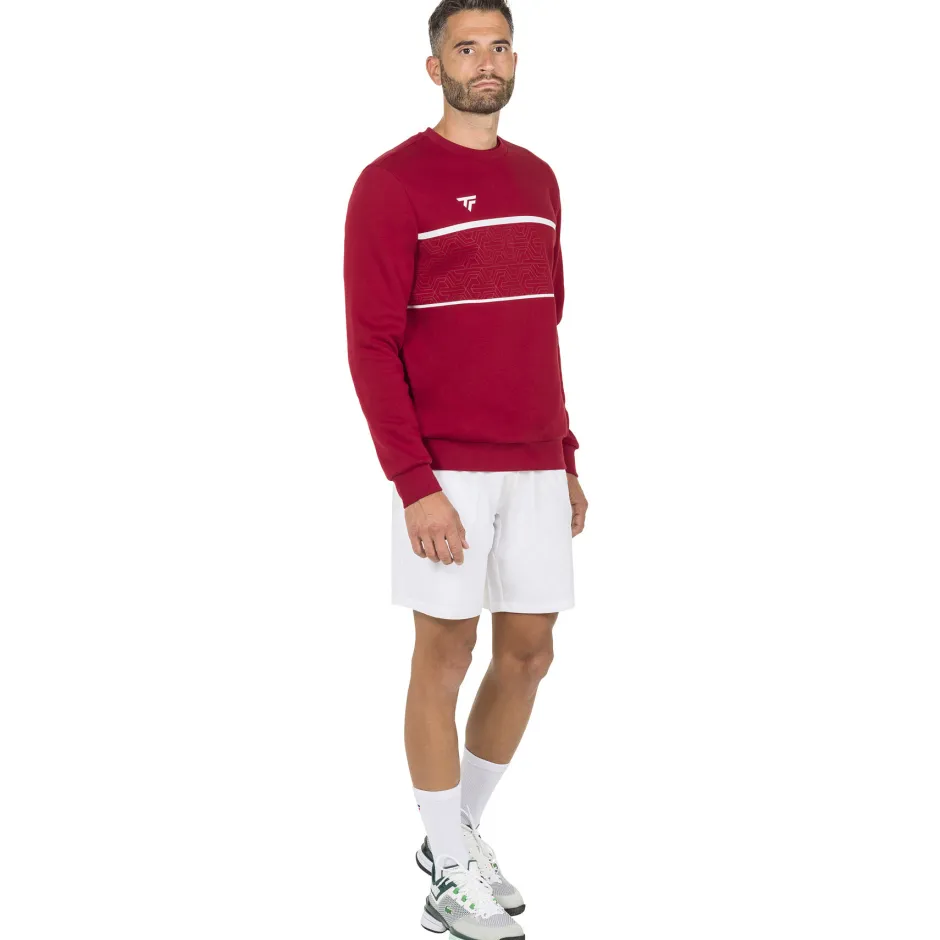 Tecnifibre TEAM SWEATER CARDINAL>Homme Sweats & Vestes