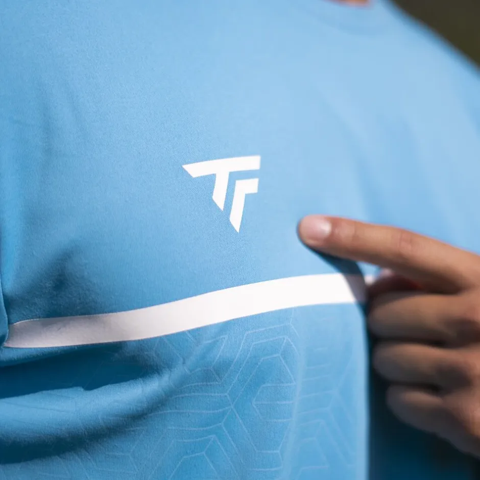 Tecnifibre TEAM TECH TEE AZUR>Homme T-Shirts & Polos