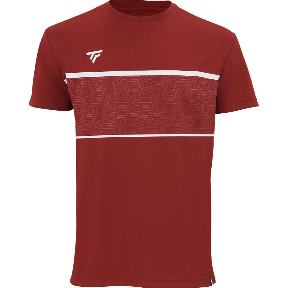 Tecnifibre TEAM TECH TEE CARDINAL>Homme T-Shirts & Polos