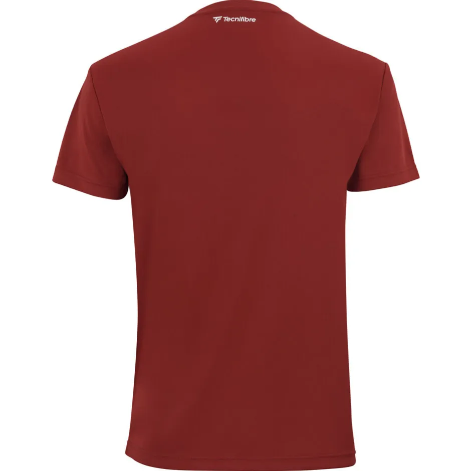 Tecnifibre TEAM TECH TEE CARDINAL JUNIOR> T-Shirts & Polos