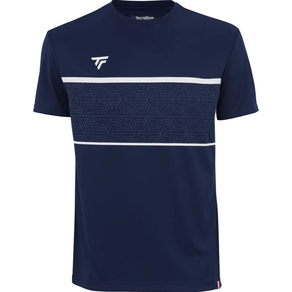 Tecnifibre TEAM TECH TEE MARINE JUNIOR> T-Shirts & Polos