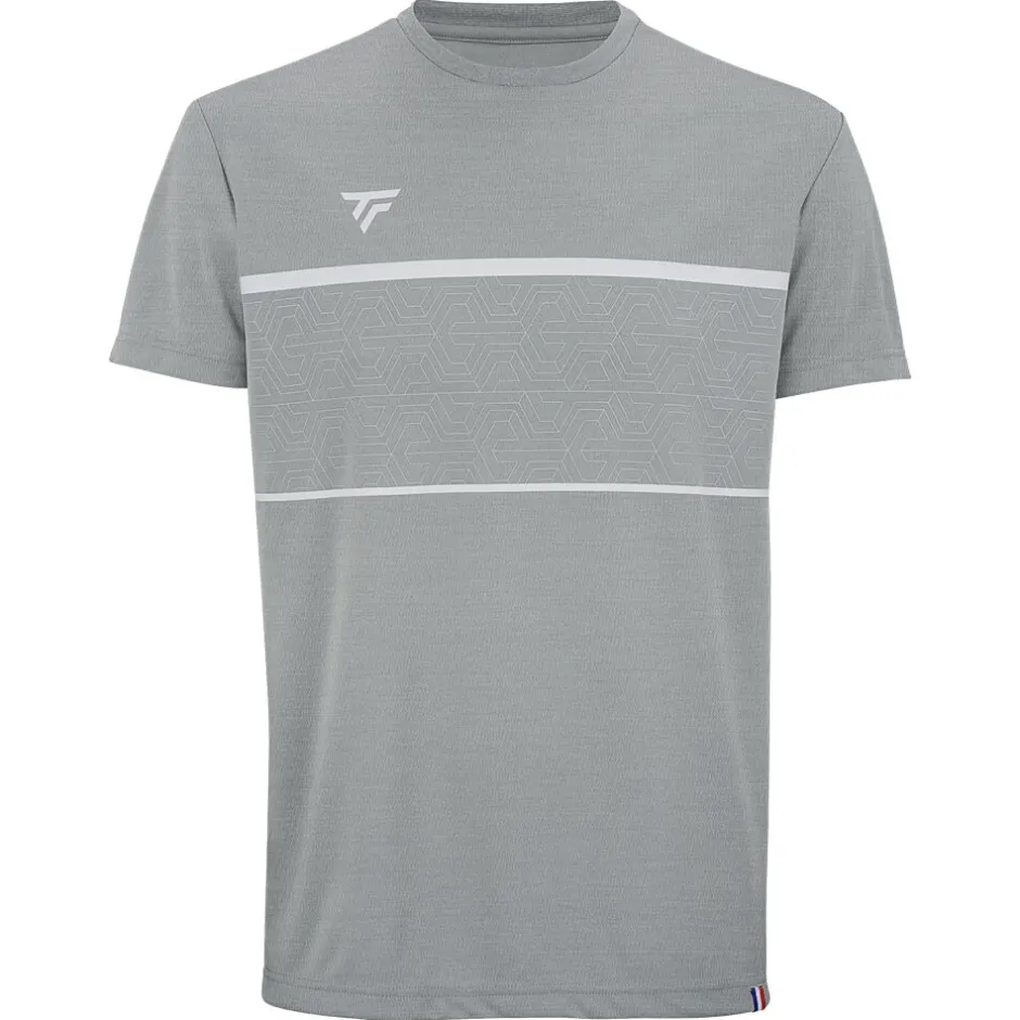 Tecnifibre TEAM TECH TEE SILVER JUNIOR> T-Shirts & Polos
