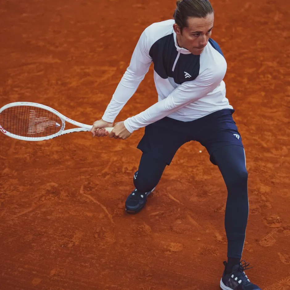 Tecnifibre THERMO ZIPPER LONGSLEEVES>Homme Sweats & Vestes