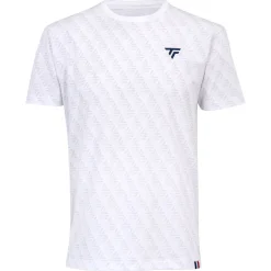 Tecnifibre T-SHIRT GRAPHIC TEE STRETCH WHITE>Homme T-Shirts & Polos