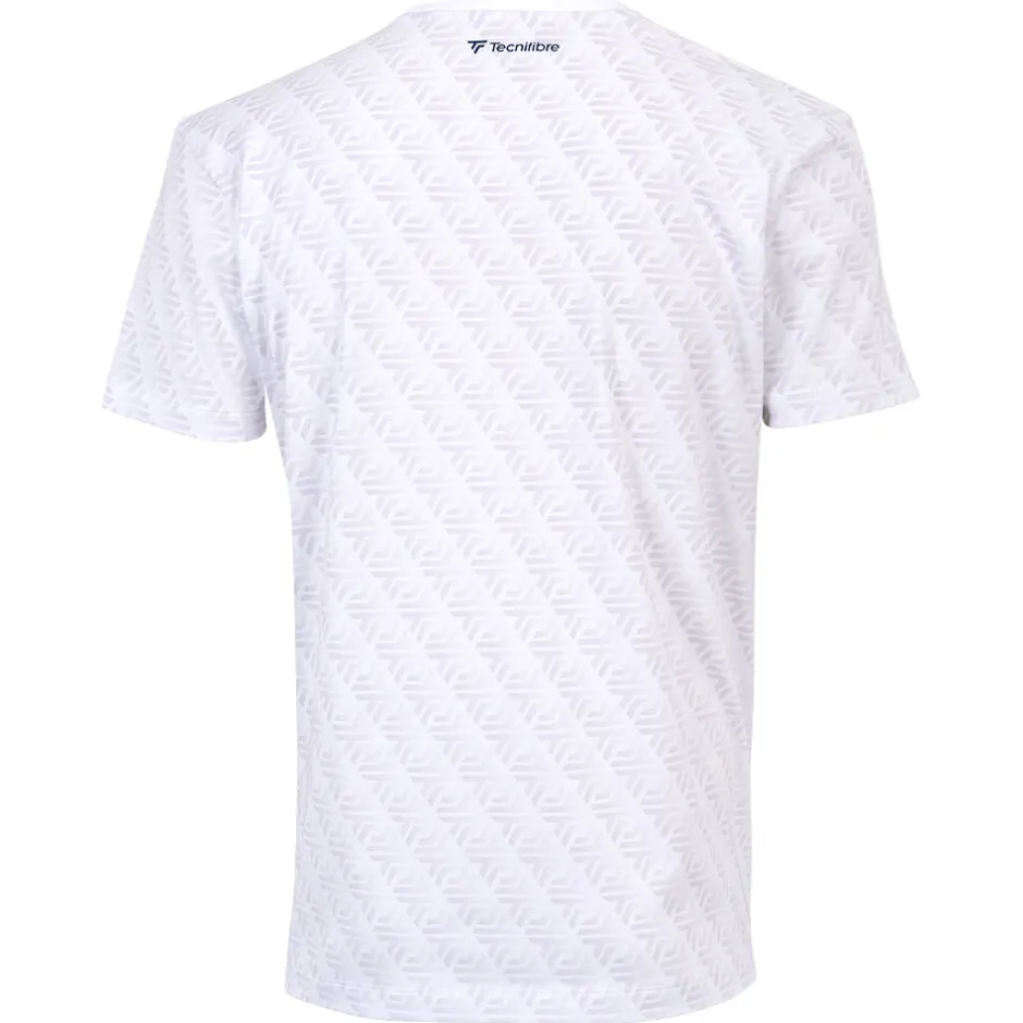 Tecnifibre T-SHIRT GRAPHIC TEE STRETCH WHITE>Homme T-Shirts & Polos