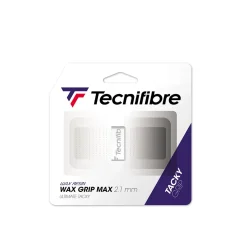 Tecnifibre WAX MAX GRIP WHITE (boîte de 12 packs d'1 grip)> Grips