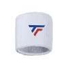 Tecnifibre WRISTBANDS WHITE X2> Poignets / Bandeaux