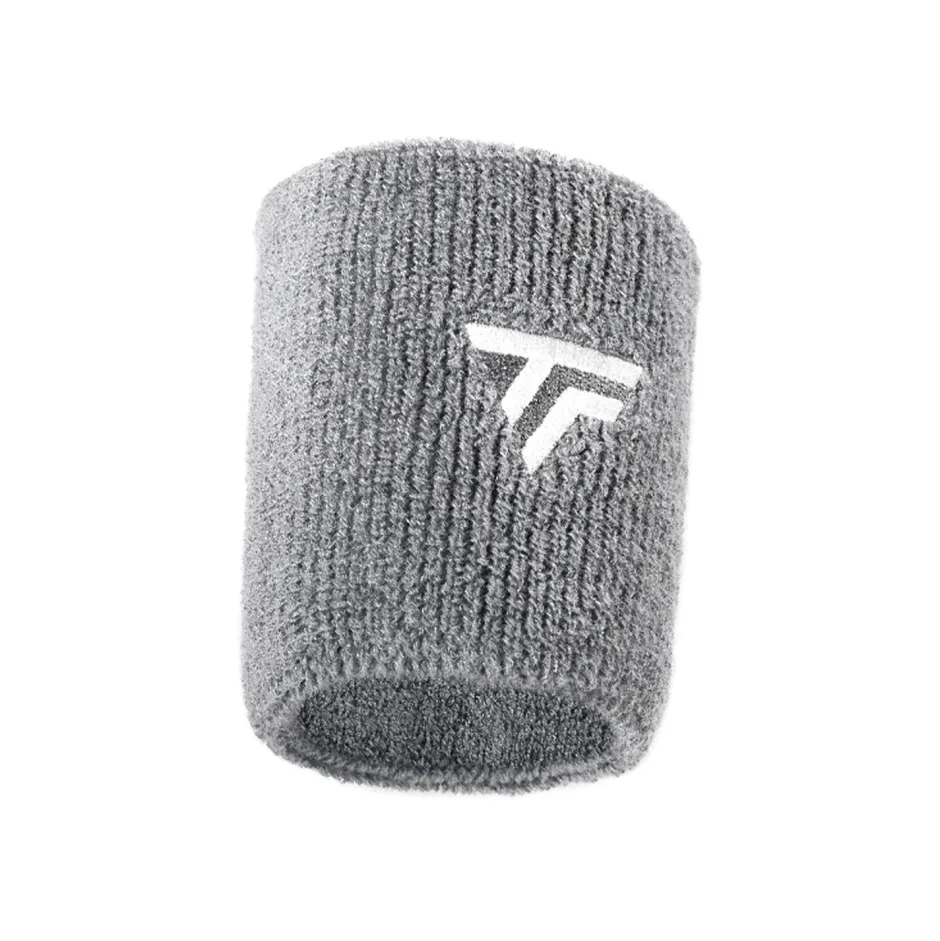 Tecnifibre WRISTBAND XL SILVER> Poignets / Bandeaux