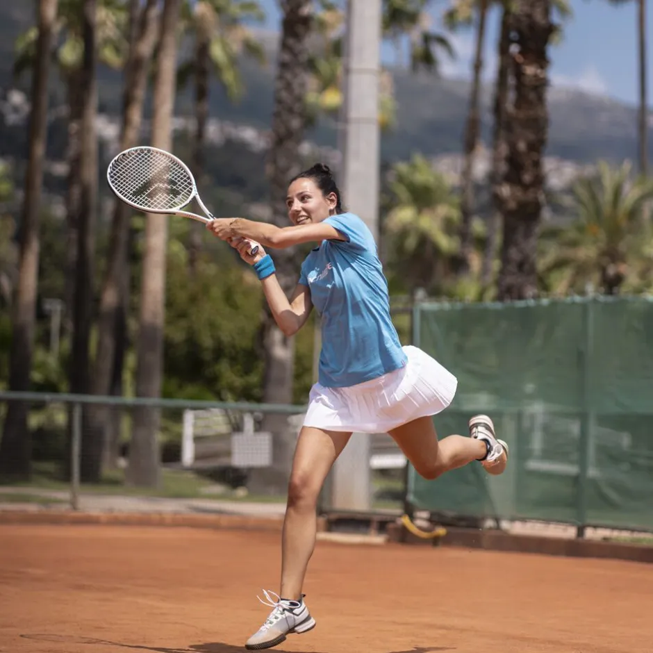 Tecnifibre W. TEAM COTTON TEE AZUR>Femme T-Shirts & Polos