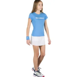 Tecnifibre W. TEAM COTTON TEE AZUR JUNIOR> T-Shirts & Polos