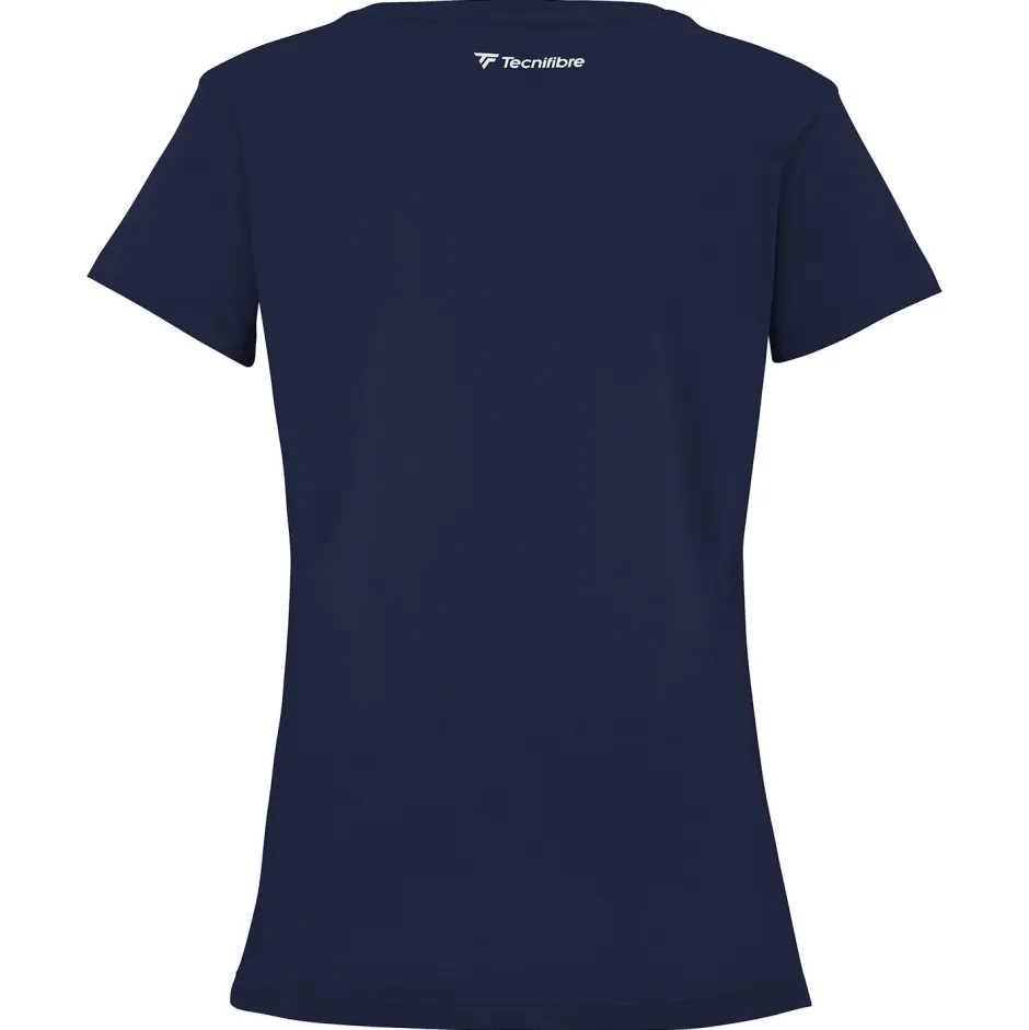 Tecnifibre W. TEAM COTTON TEE MARINE JUNIOR> T-Shirts & Polos
