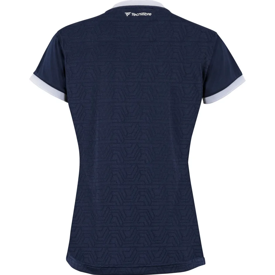 Tecnifibre W. TEAM POLO MARINE>Femme T-Shirts & Polos