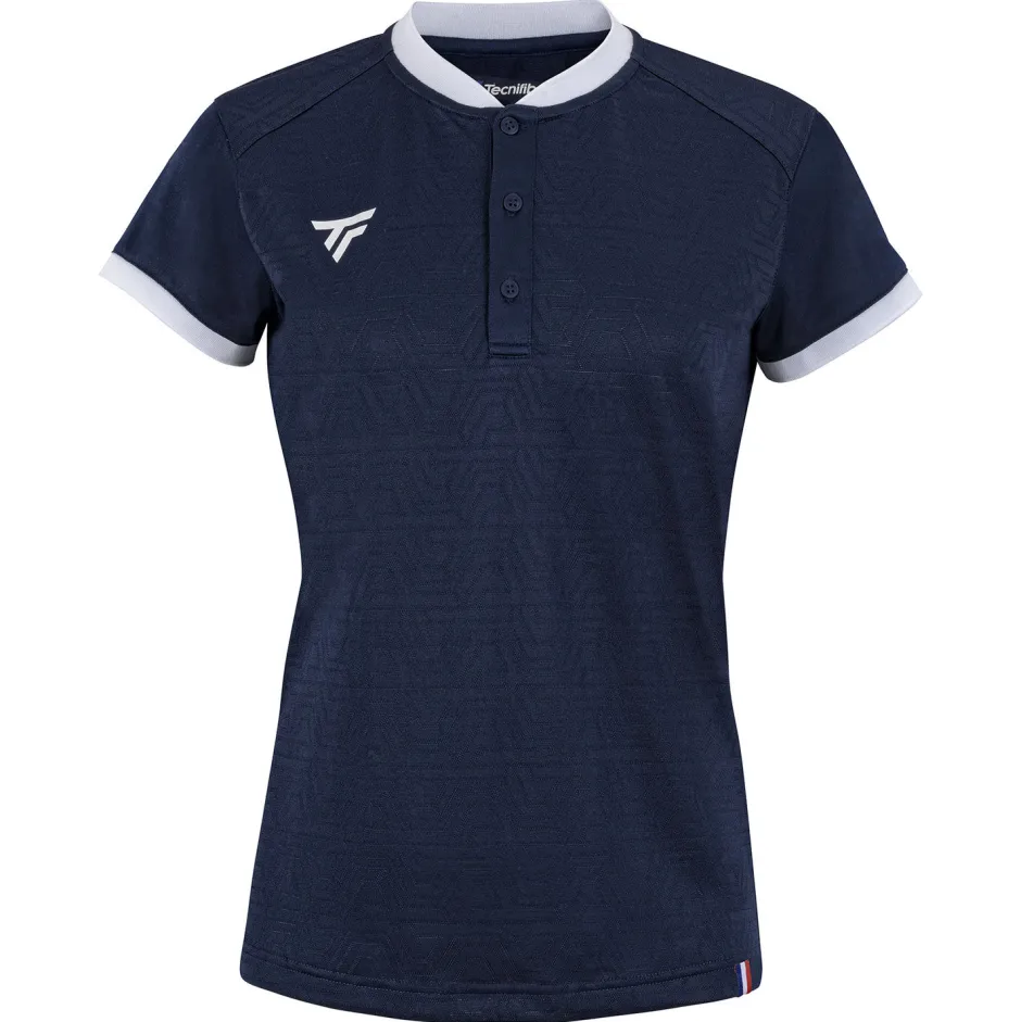 Tecnifibre W. TEAM POLO MARINE JUNIOR> T-Shirts & Polos
