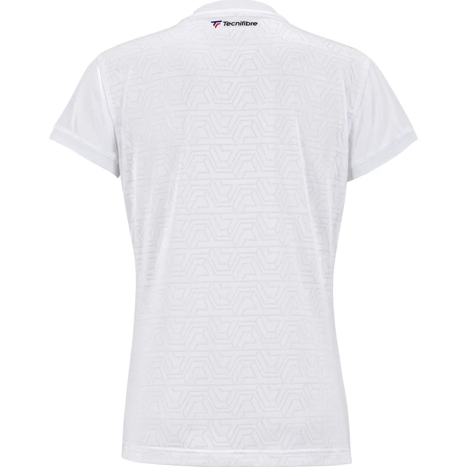 Tecnifibre W. TEAM POLO WHITE JUNIOR> T-Shirts & Polos