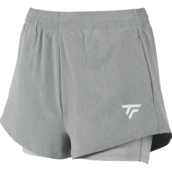 Tecnifibre W. TEAM SHORT SILVER>Femme Jupes & Shorts