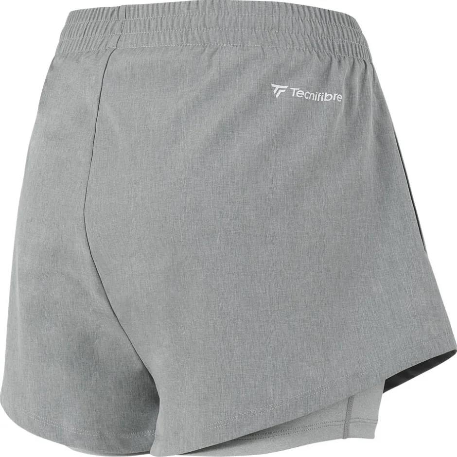 Tecnifibre W. TEAM SHORT SILVER>Femme Jupes & Shorts