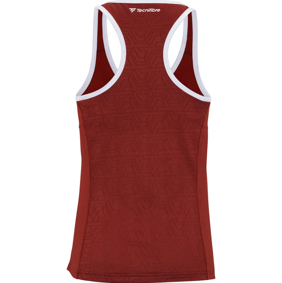 Tecnifibre W. TEAM TANK-TOP CARDINAL>Femme T-Shirts & Polos
