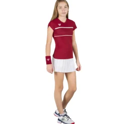 Tecnifibre W. TEAM TECH TEE CARDINAL JUNIOR> T-Shirts & Polos