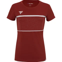 Tecnifibre W. TEAM TECH TEE CARDINAL JUNIOR> T-Shirts & Polos