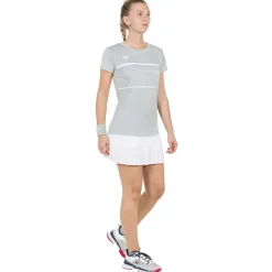 Tecnifibre W. TEAM TECH TEE SILVER>Femme T-Shirts & Polos