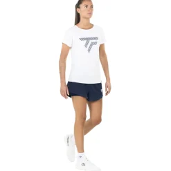 Tecnifibre W. TRAINING TEE WHITE>Femme T-Shirts & Polos