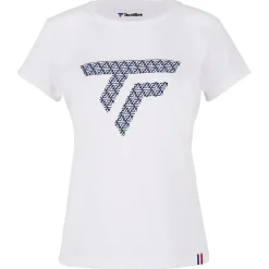 Tecnifibre W. TRAINING TEE WHITE>Femme T-Shirts & Polos