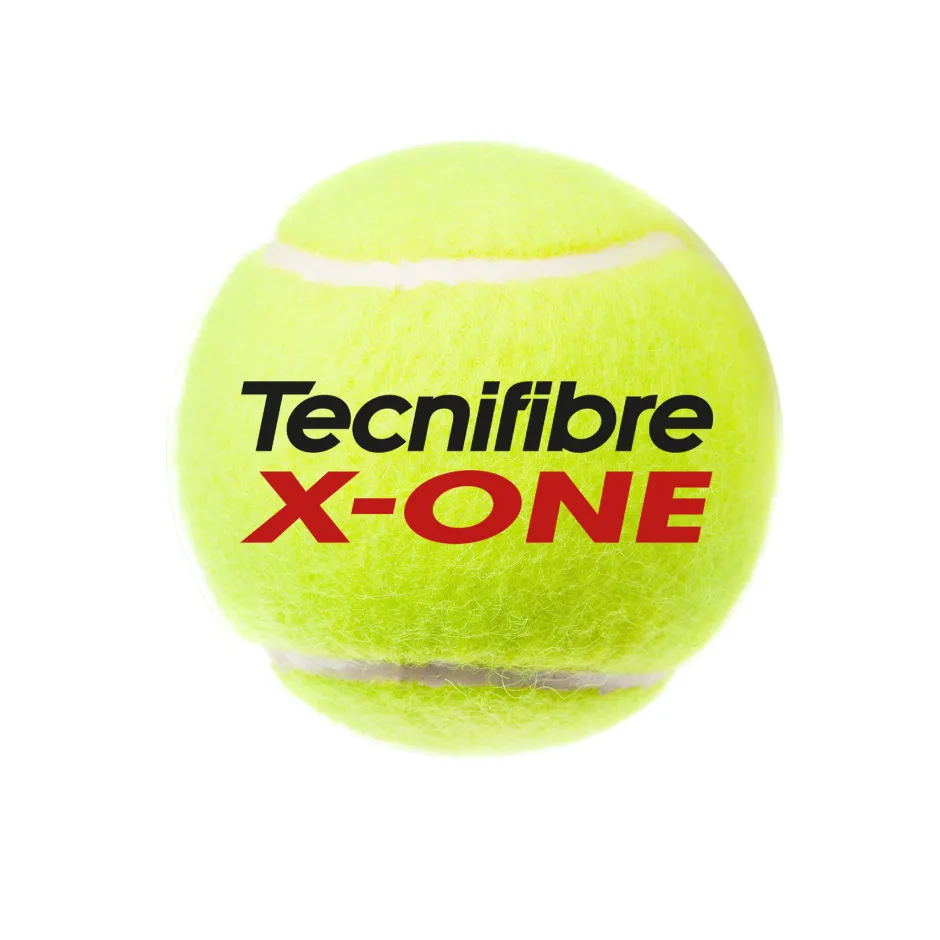 Tecnifibre X-ONE : CARTON DE 18 BIPACKS DE TUBES DE 4 BALLES DE TENNIS> Premium